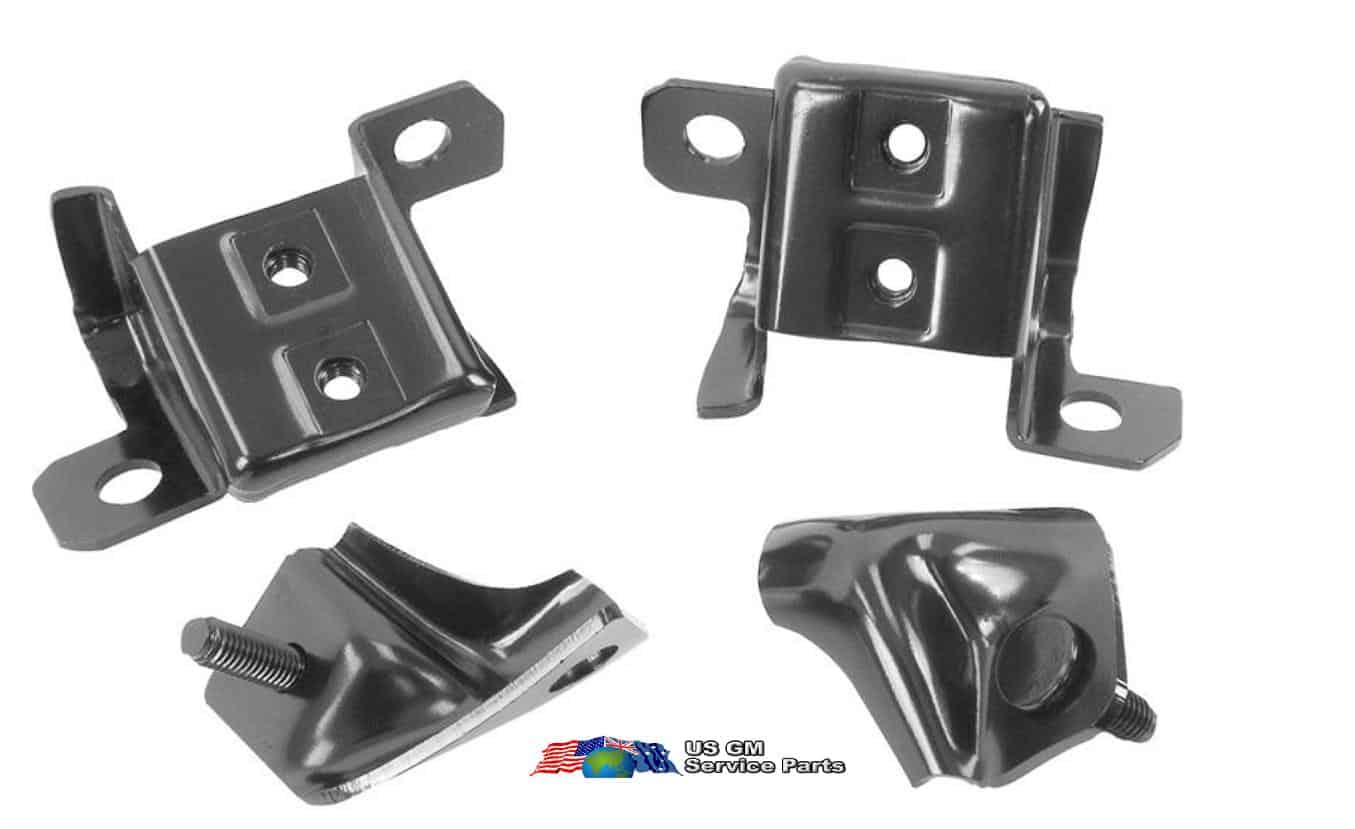 Bumper Bracket Set: 70-72 Camaro